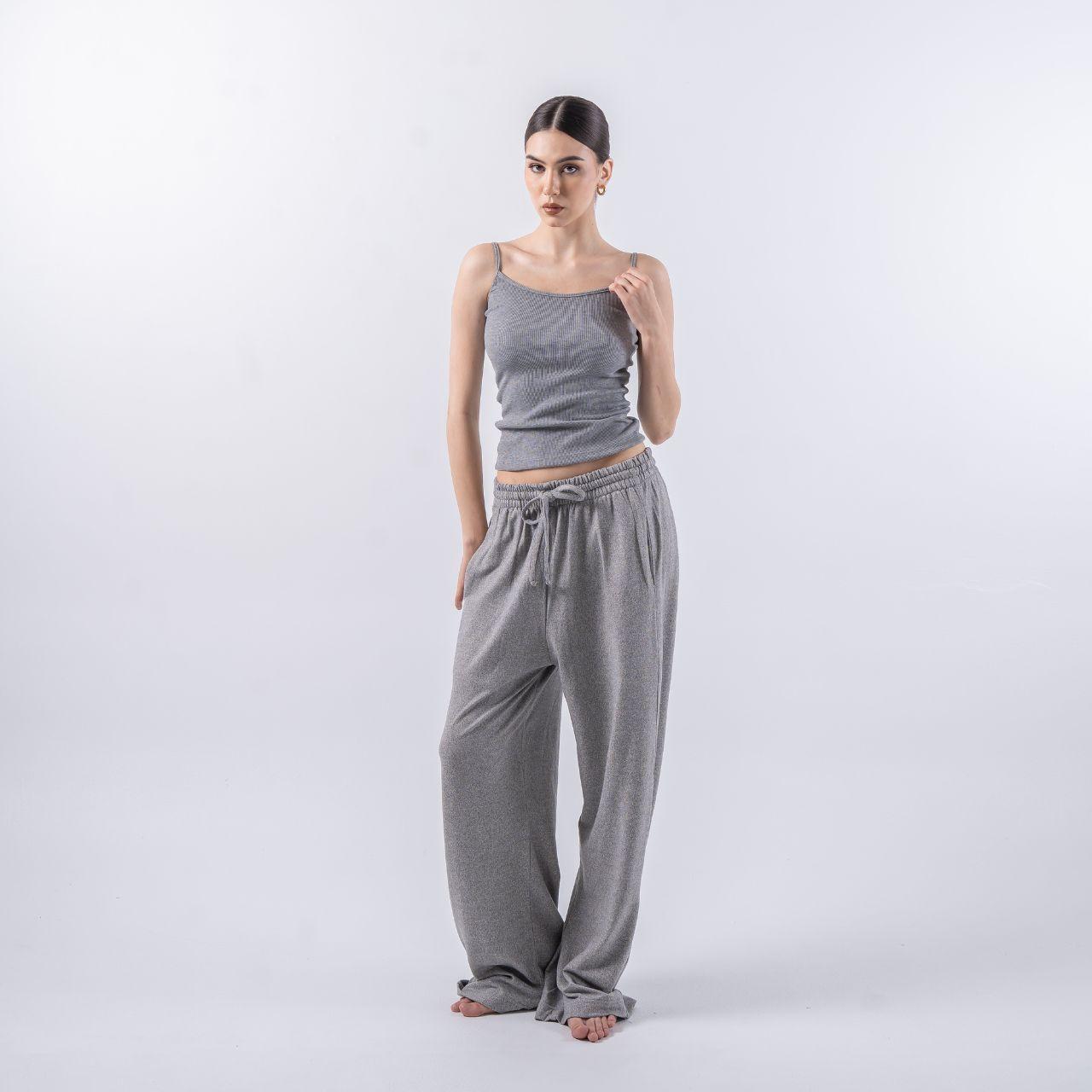 joyce by aijo [premium] hazel pants - barrel pants baby wool - celana panjang barrel wanita
