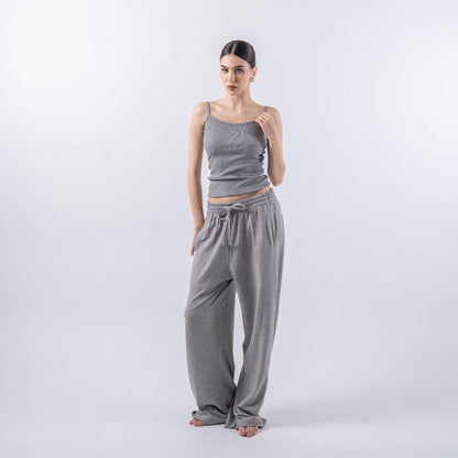 Joyce by AIJO [Premium] Hazel Pants - Barrel Pants Baby Wool - Celana Panjang Barrel Wanita