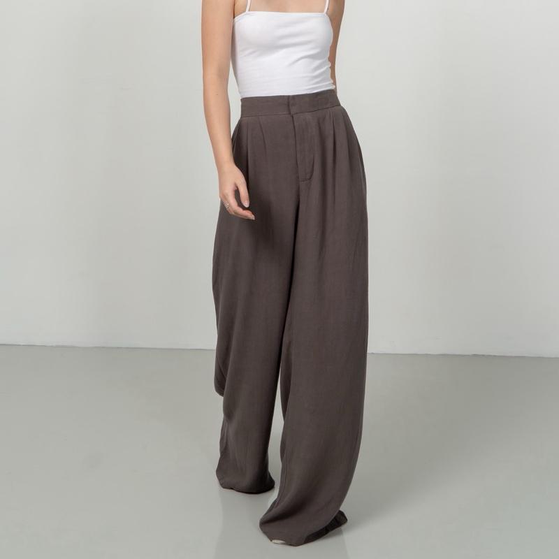 joyce by aijo [premium] eloise linen cullote - celana linen longgar - celana linen panjang wanita - celana kasual linen