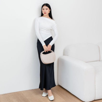 AIJO| (READY) Davina Rok Satin - Rok Satin Wanita - Rok Panjang Bawahan Panjang Bawahan Mewah