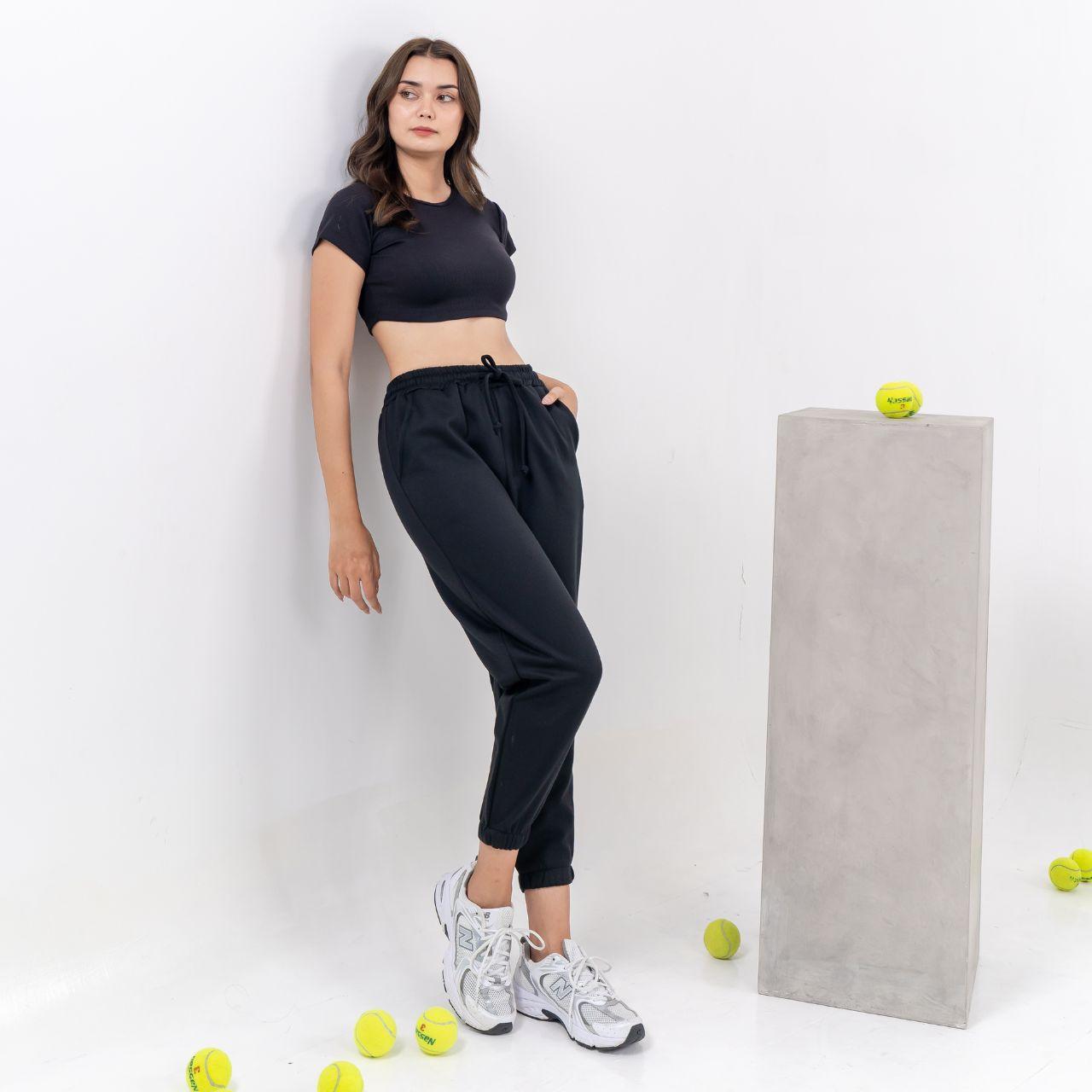 aijo - (new collection) kaira jogger pants - celana jogger - sport - wanita kekinian - celana joger