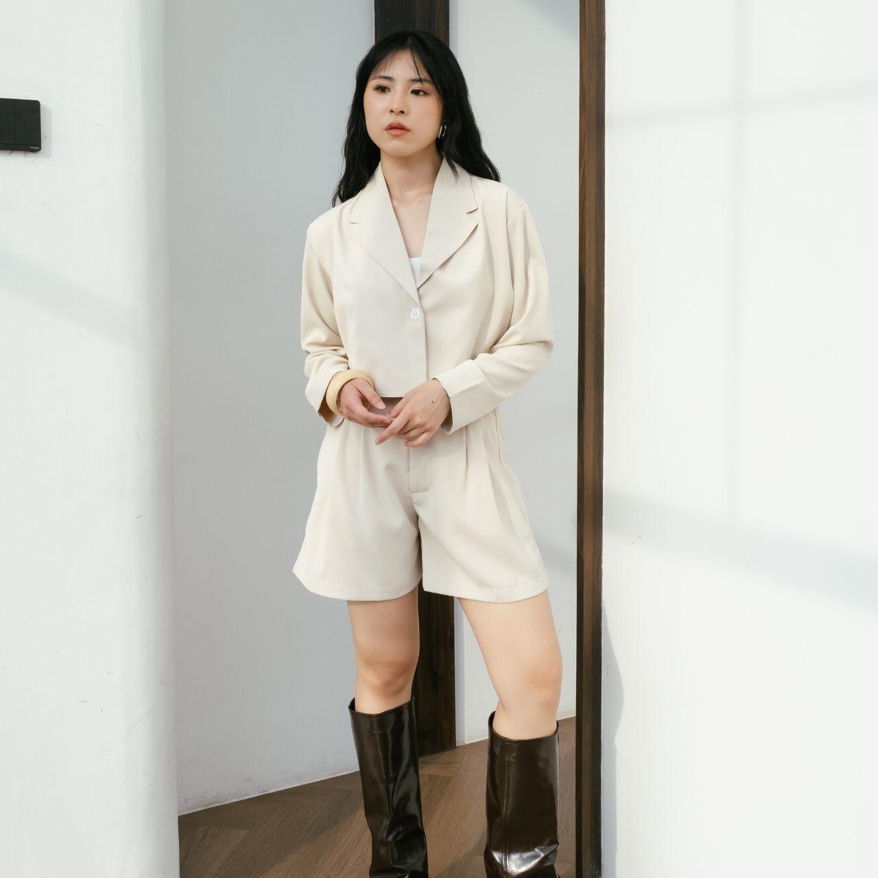 aijo| (ready) edith short pants- celana pendek wanita casual santai