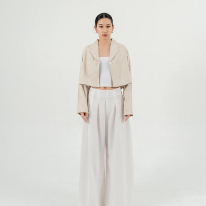 AIJO | (READY) Fedora Blazer Top - Atasan Wanita Korean Style Formal Casual Outer