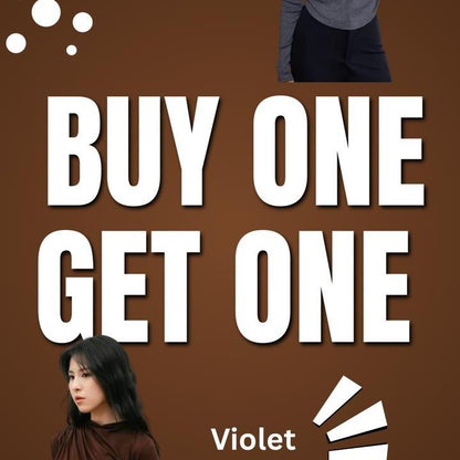AIJO| (READY) Violet Longsleeve - Oneck Lengan Panjang Wanita Korean Style Polos Baju Basic