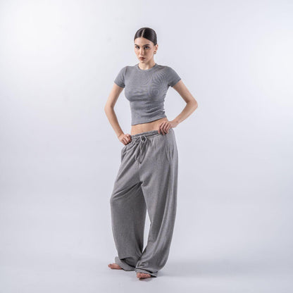 Joyce by AIJO [Premium] - Hailee Oneck Top Rib Katun - Atasan Wanita Rib Katun