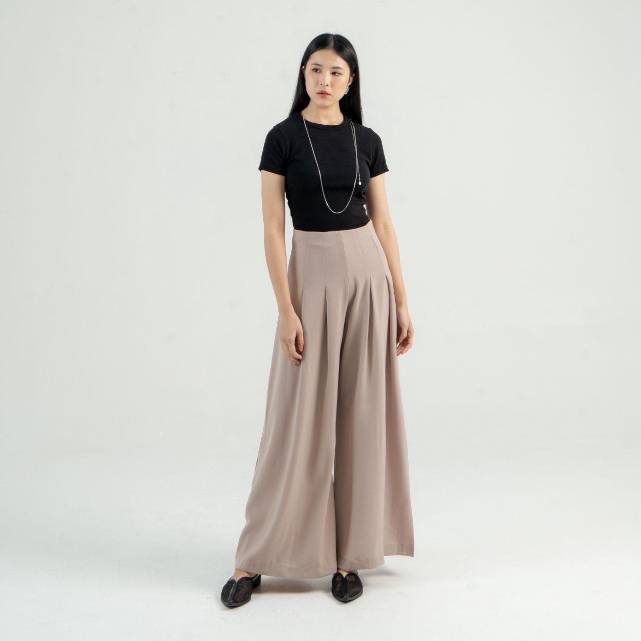 aijo | (ready) callysta cullote - celana panjang kulot wanita korean style