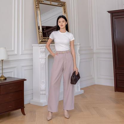 AIJO | (READY) Giselle Long Pants - Celana Panjang Wanita Formal Santai Baggy Nyaman Casual