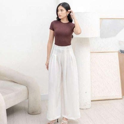 AIJO | (READY) Callysta Cullote - Celana Panjang Kulot Wanita Korean Style