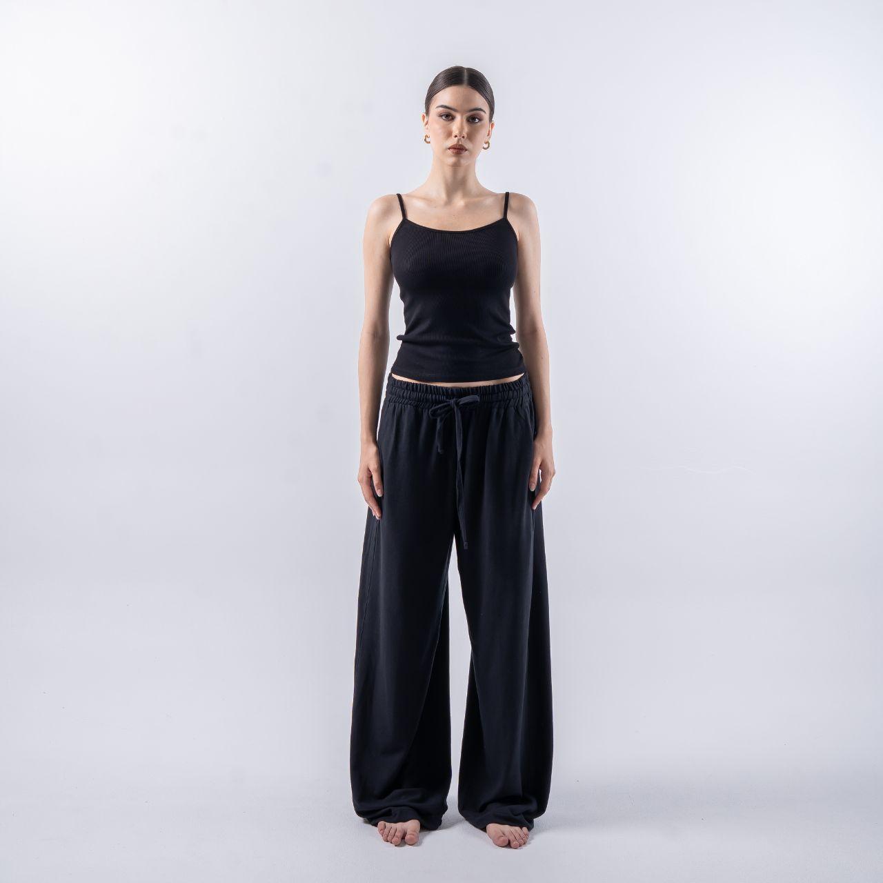 joyce by aijo [premium] hazel pants - barrel pants baby wool - celana panjang barrel wanita