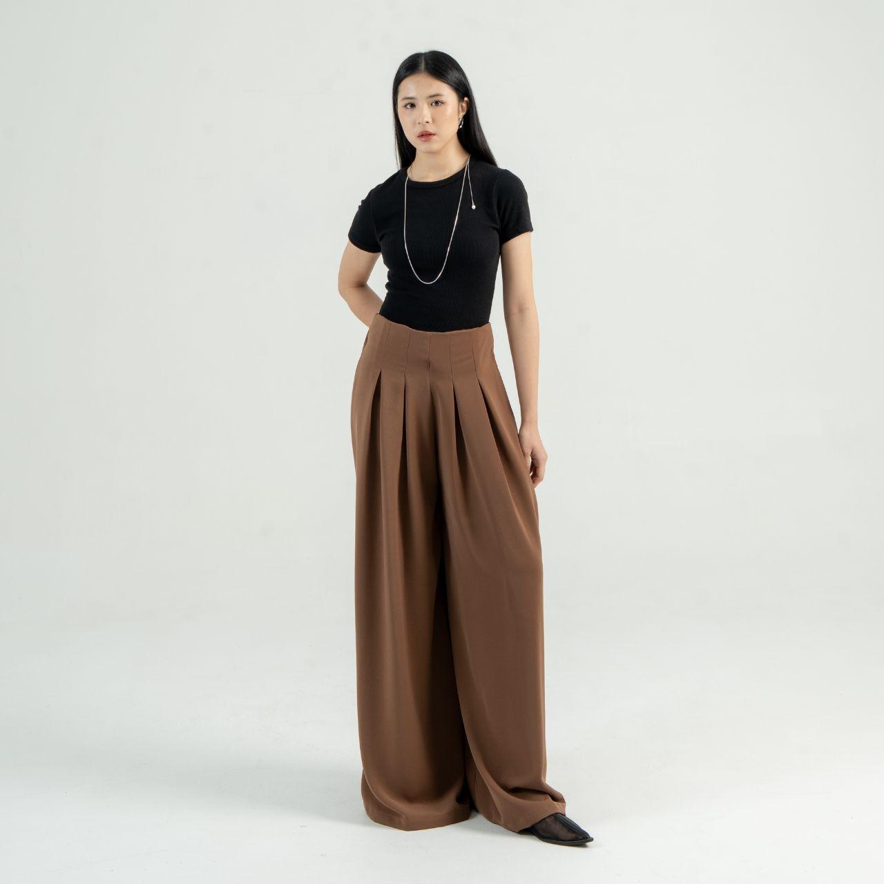 aijo | (ready) callysta cullote - celana panjang kulot wanita korean style