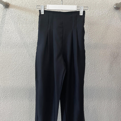 AIJO| (READY) Narra Pants - Celana Panjang Wanita Model Pensil Kancing Kulot Shakila Bawahan tali serut Red Cewek Crinkle