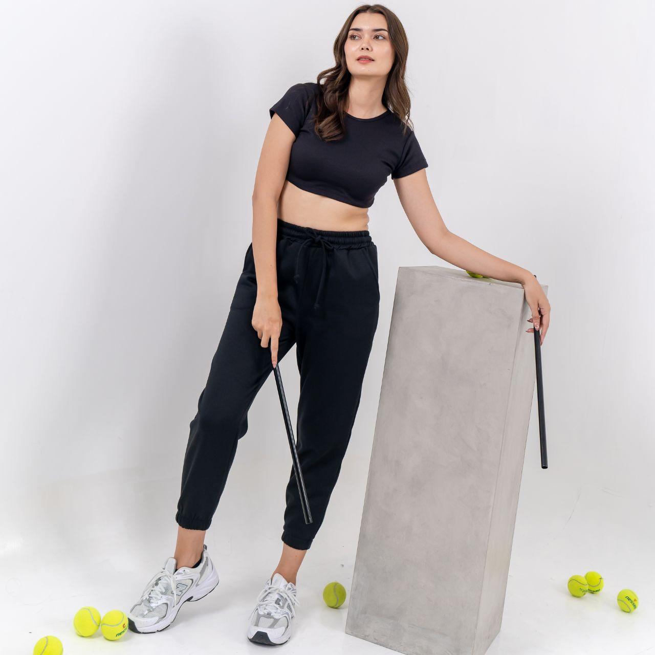aijo - (new collection) kaira jogger pants - celana jogger - sport - wanita kekinian - celana joger