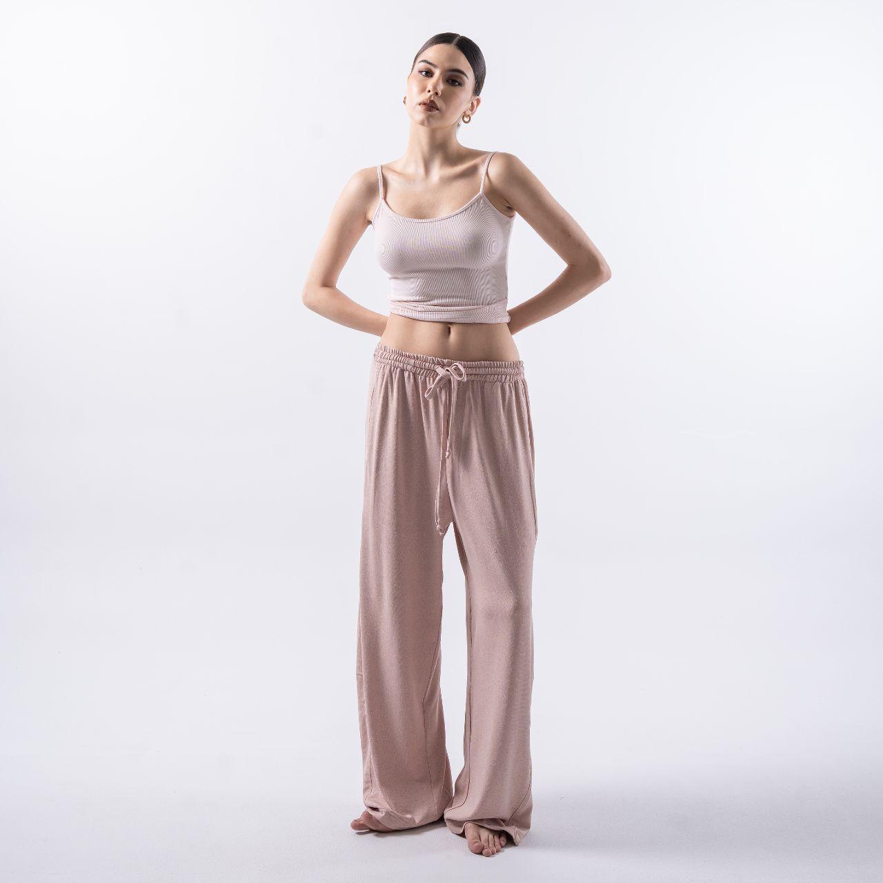 joyce by aijo [premium] hazel pants - barrel pants baby wool - celana panjang barrel wanita
