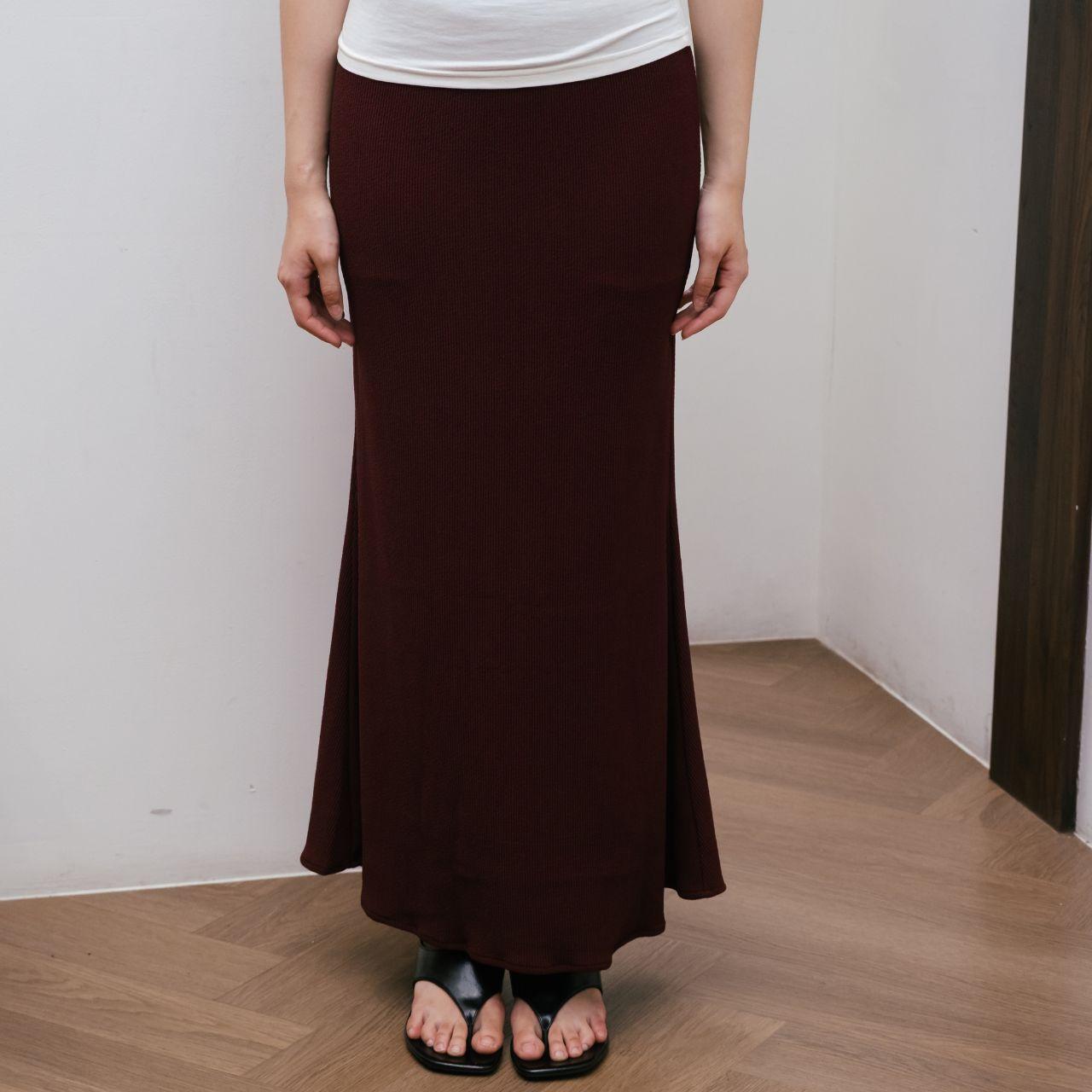 aijo - (ready) lavernia mermaid rok - rok duyung wanita panjang bawahan hitam cewek