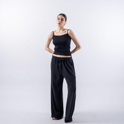 Joyce by AIJO [Premium] Hazel Pants - Barrel Pants Baby Wool - Celana Panjang Barrel Wanita