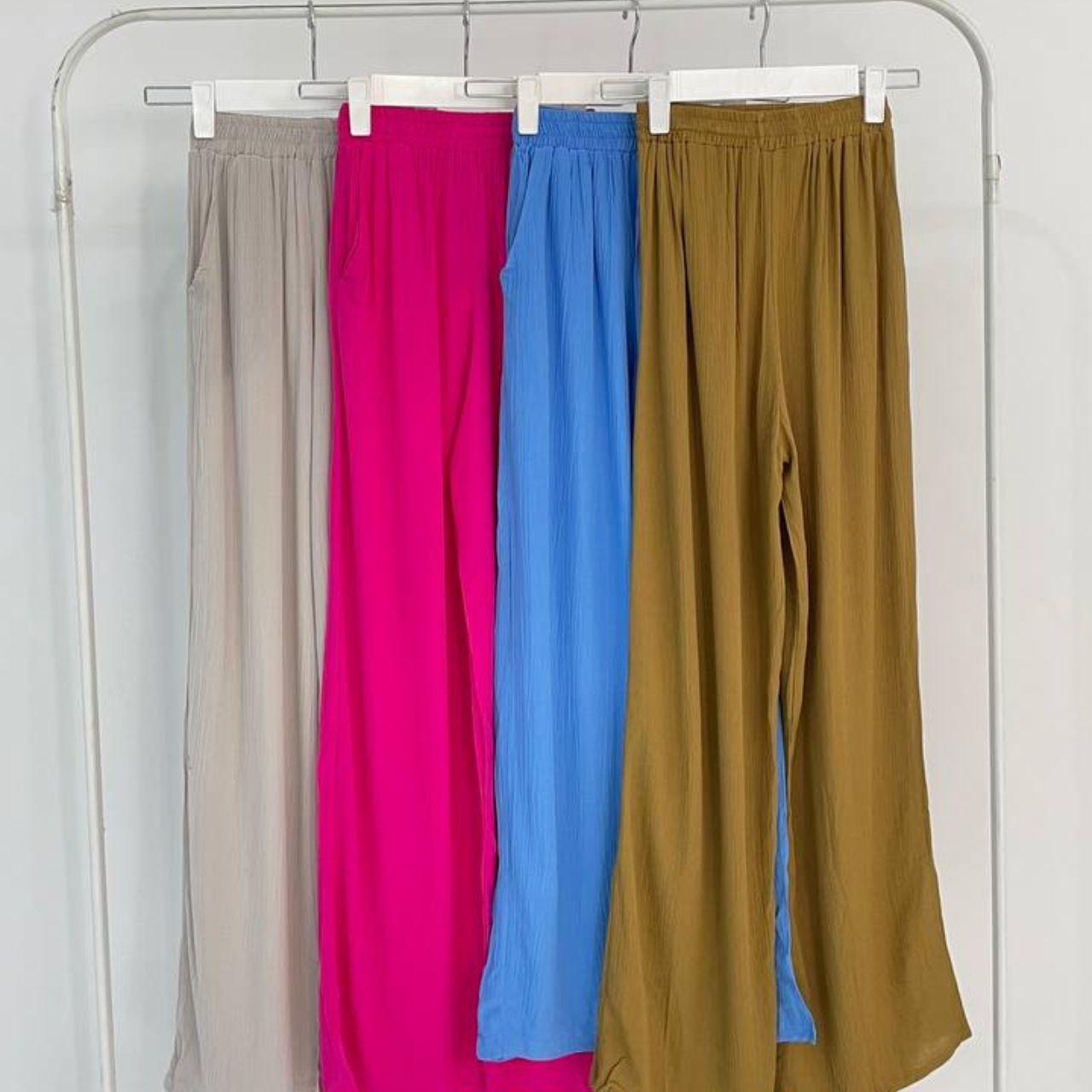 aijo - (ready) gareth cullote krinkle gareth - celana panjang wanita kulot pinggang linen crinkle pant casual tali serut red airflow loose katun bawahan
