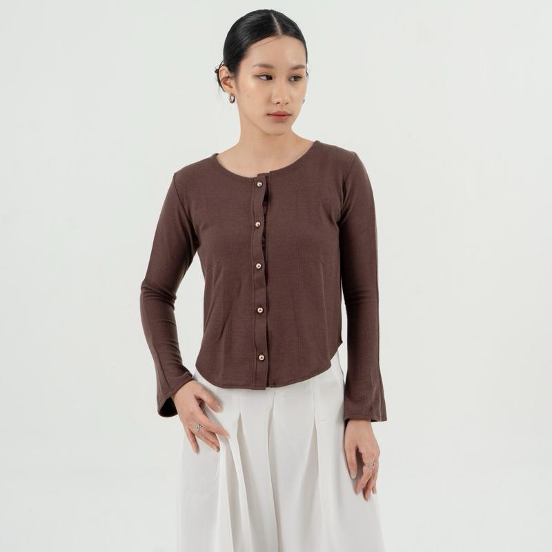 aijo | (ready) cassandra cardigan wanita kekinian korean style premium