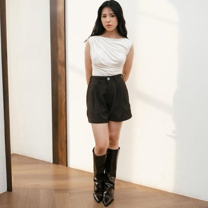 AIJO| (READY) Edith Short Pants- Celana Pendek Wanita Casual Santai
