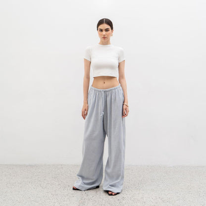 AIJO | (READY) Barack Linen Cullote - Celana Panjang Wanita - Linen - Bohe Style