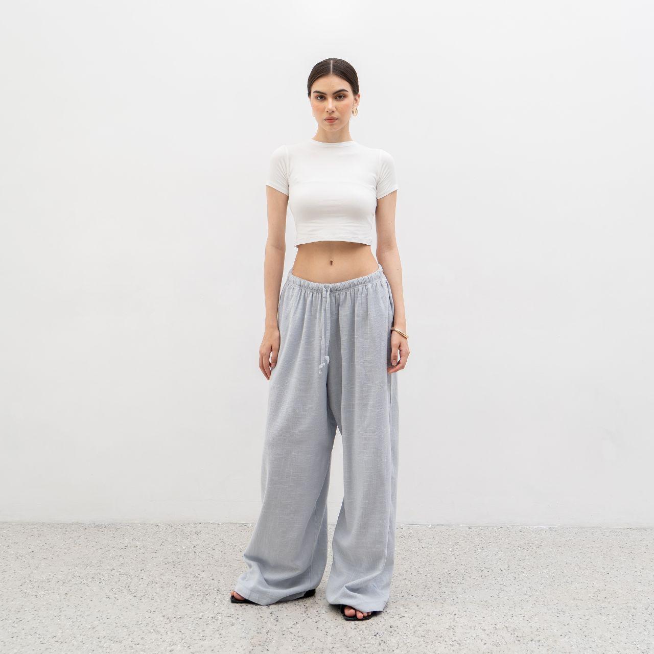 aijo | (ready) barack linen cullote - celana panjang wanita - linen - bohe style