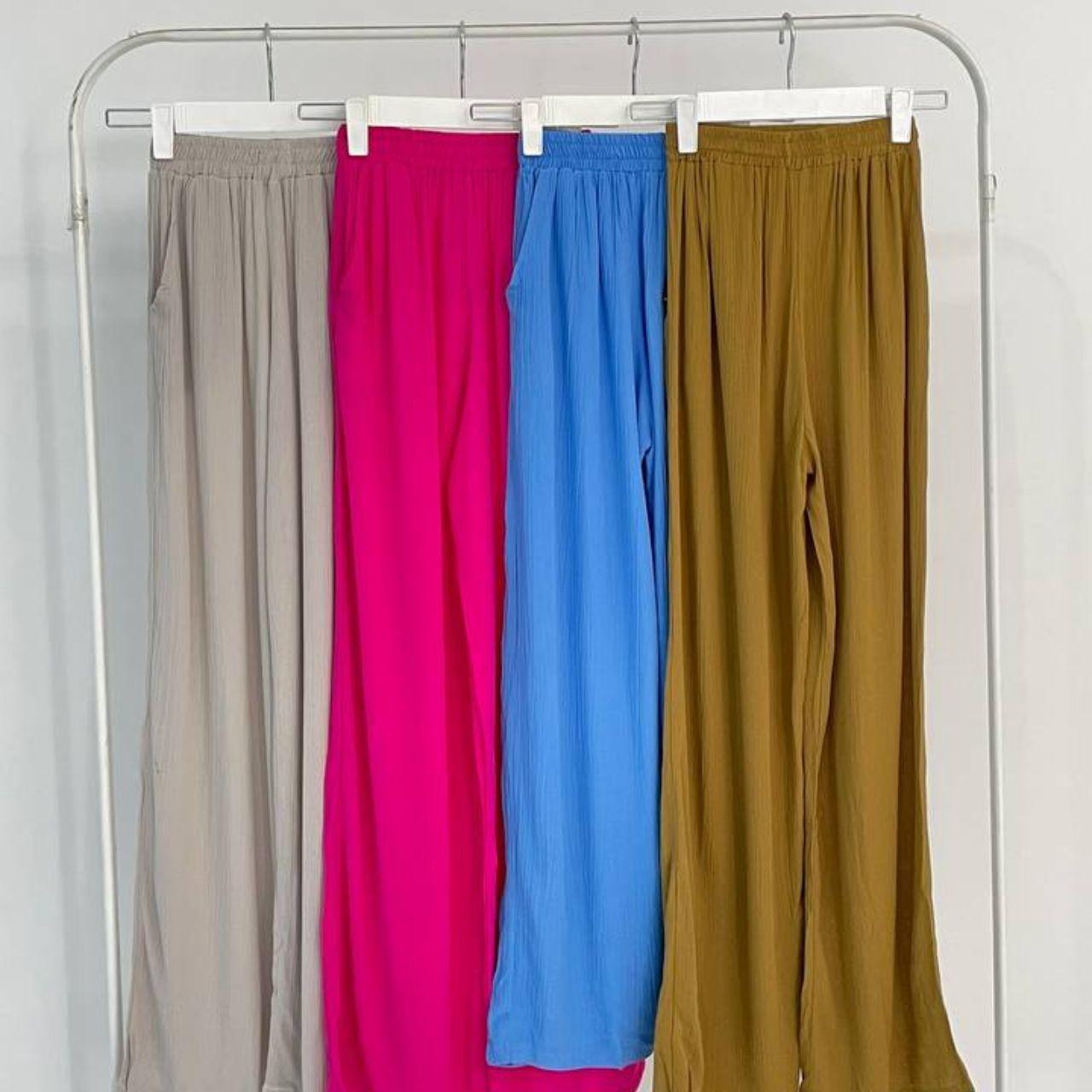 aijo - (ready) gareth cullote krinkle gareth - celana panjang wanita kulot pinggang linen crinkle pant casual tali serut red airflow loose katun bawahan