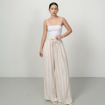 AIJO | (READY) Barack Linen Cullote - Celana Panjang Wanita - Linen - Bohe Style