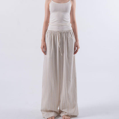 AIJO | (READY) Barack Linen Cullote - Celana Panjang Wanita - Linen - Bohe Style