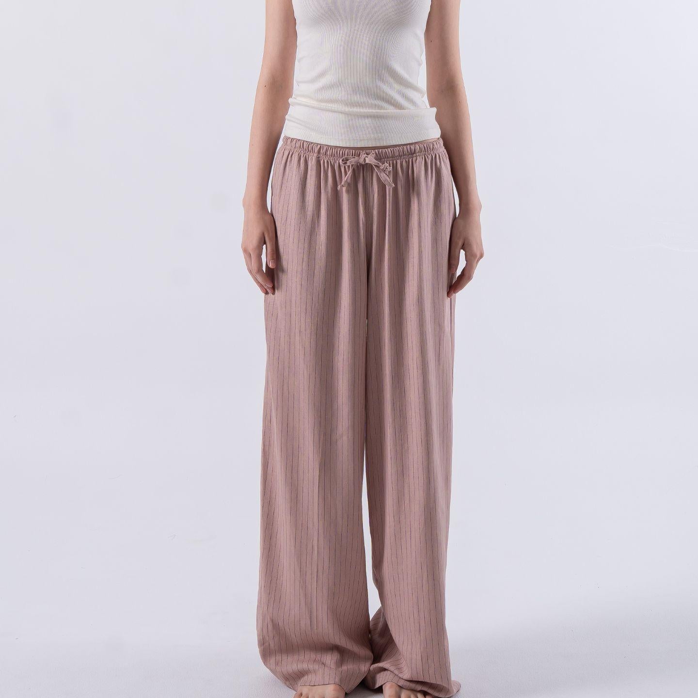 aijo | (ready) barack linen cullote - celana panjang wanita - linen - bohe style