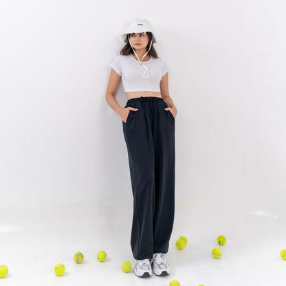 AIJO -(READY) Jolly Cullote Bebyterry - Celana Kulot Bebyterry - Celana Longgar Panjang Pinggang Wanita