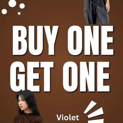 AIJO| (READY) Violet Longsleeve - Oneck Lengan Panjang Wanita Korean Style Polos Baju Basic